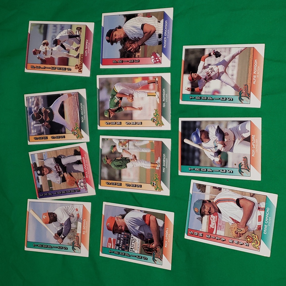 Pacific Senior Baseball Trading Cards 1991